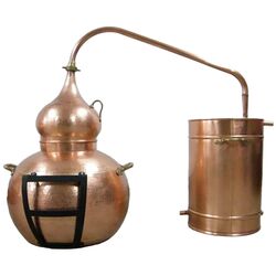 Alambic fara coloana cu amplificare Al-Ambiq 100L (Cooper)