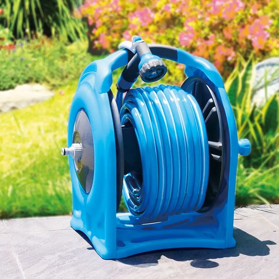 Tambur cu furtun Aquacraft Premium 990076 1/2 25 m (Blue)