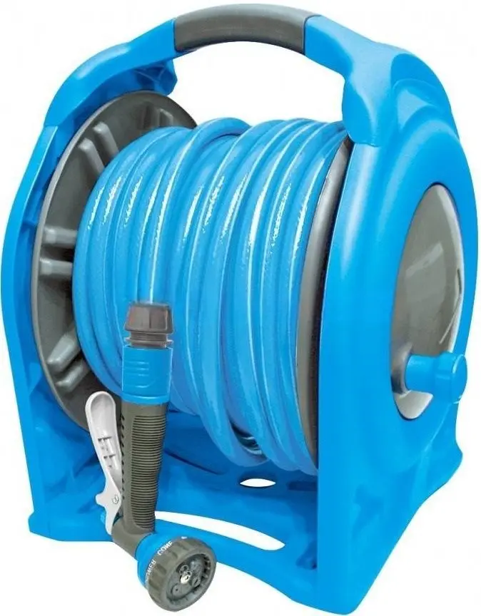 Tambur cu furtun Aquacraft Premium 990076 1/2 25 m (Blue)