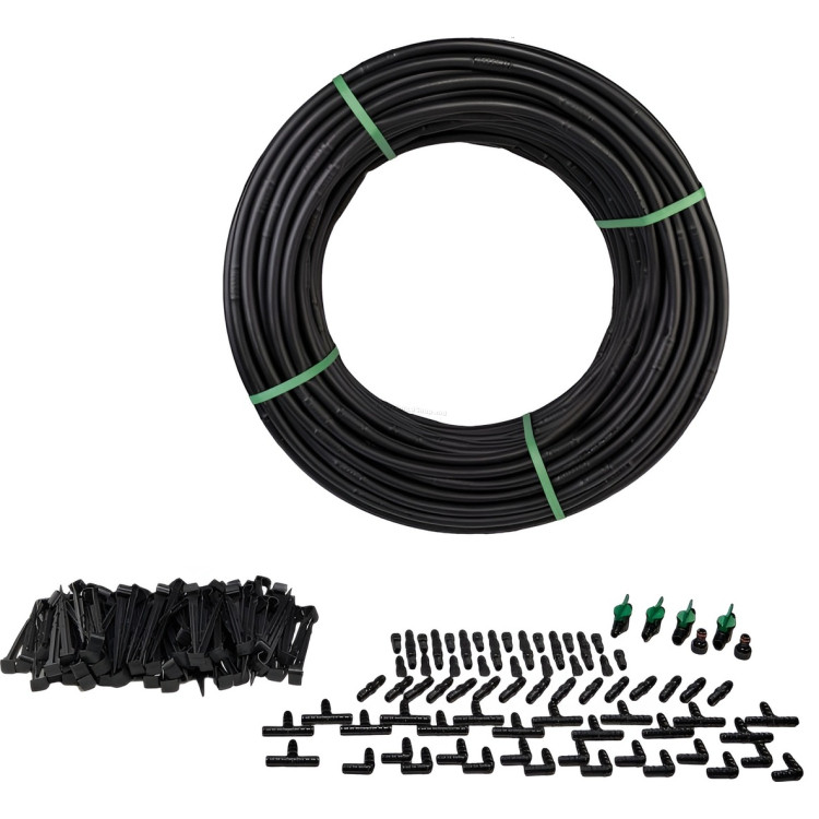 Set pentru irigare prin picurare Bradas DSWWF100-SET4 100m (Black)