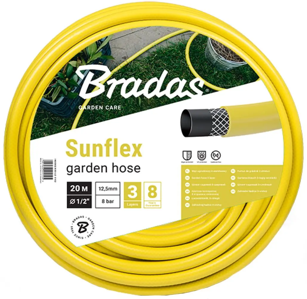 Furtun pentru gradina Bradas Sunflex WMS1/220 20m