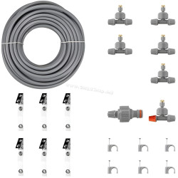 Perdea de apa pentru gradina Bradas White Line WL-Z1008 8m (Grey)