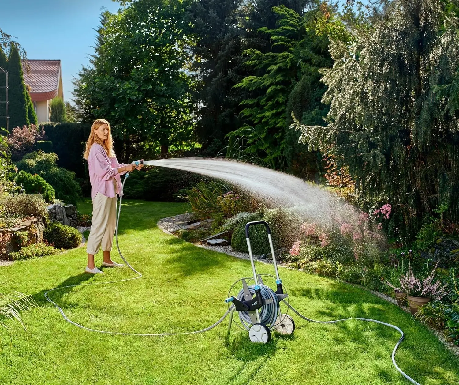 Furtun de gradina Cellfast Hobby ATS2 35m (Grey)