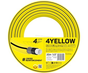 Furtun de irigare Cellfast 4Yellow 1/2'' 20m (Yellow)