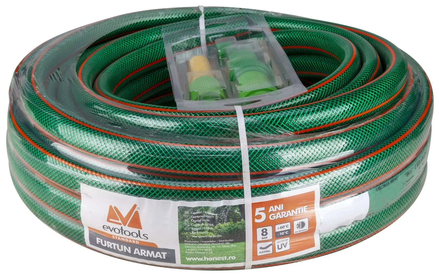 Шланг для полива EvoTools 77256 (Green)
