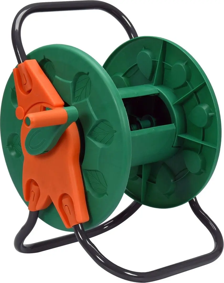 Bobina pentru furtun Flo 89331 (Green/Orange)