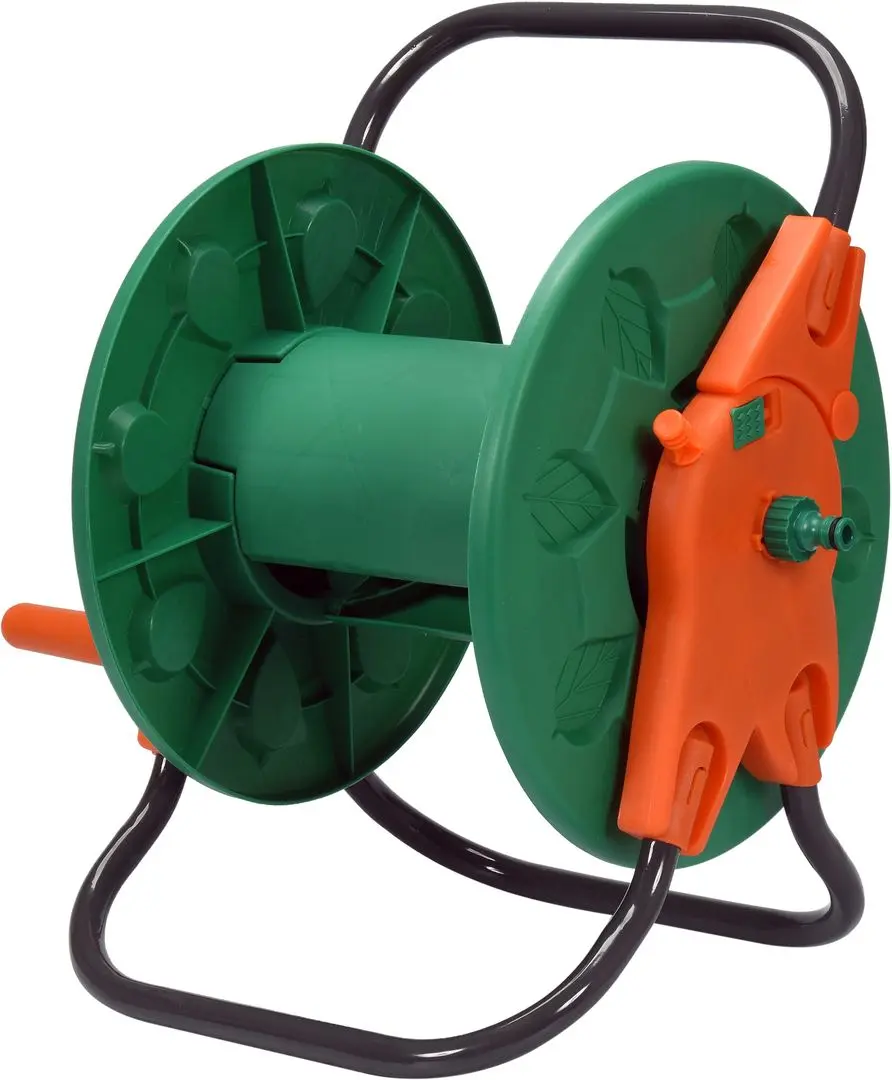 Bobina pentru furtun Flo 89331 (Green/Orange)