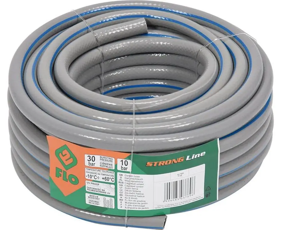 Furtun de irigare Flo Strong Line 89291 1/2 30m (Grey)