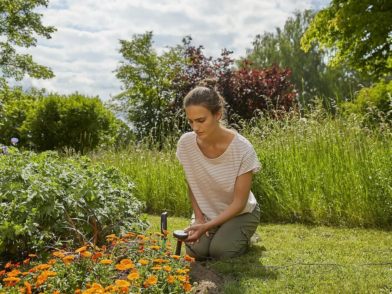 Датчик влажности почвы Gardena 1867-20 (Black)