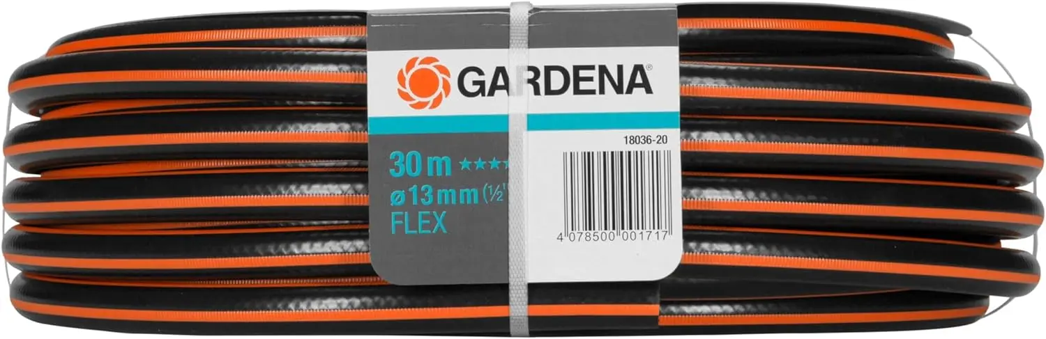 Шланг для полива Gardena Comfort Flex 1/2 30m (Black/Orange)