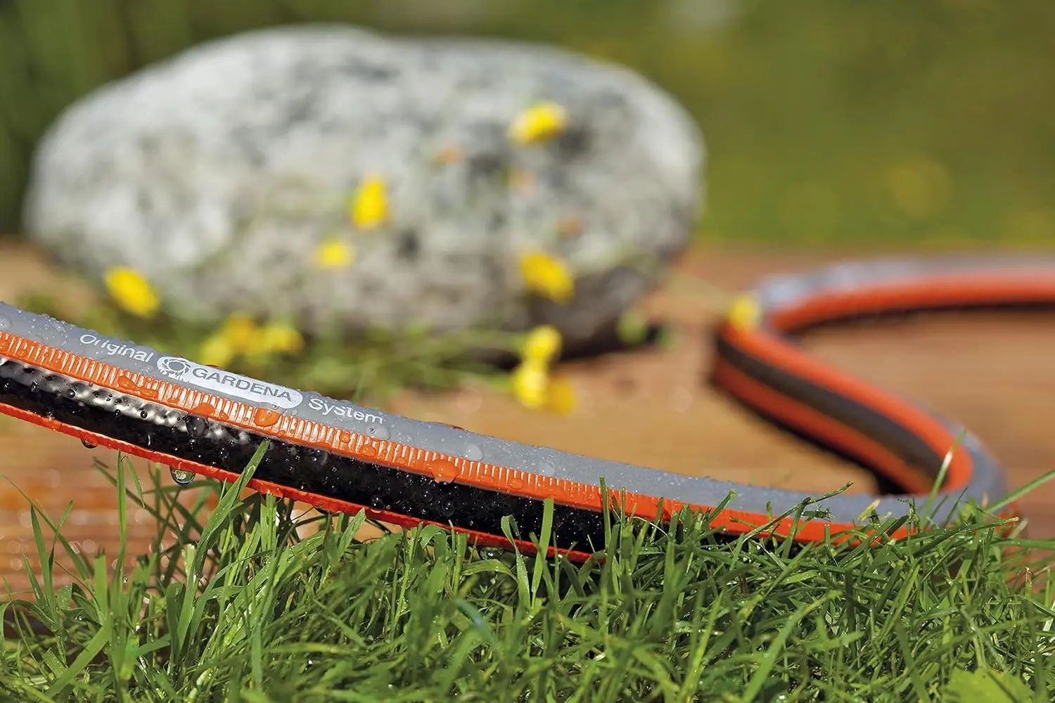 Шланг для полива Gardena Comfort Flex 1/2 30m (Black/Orange)