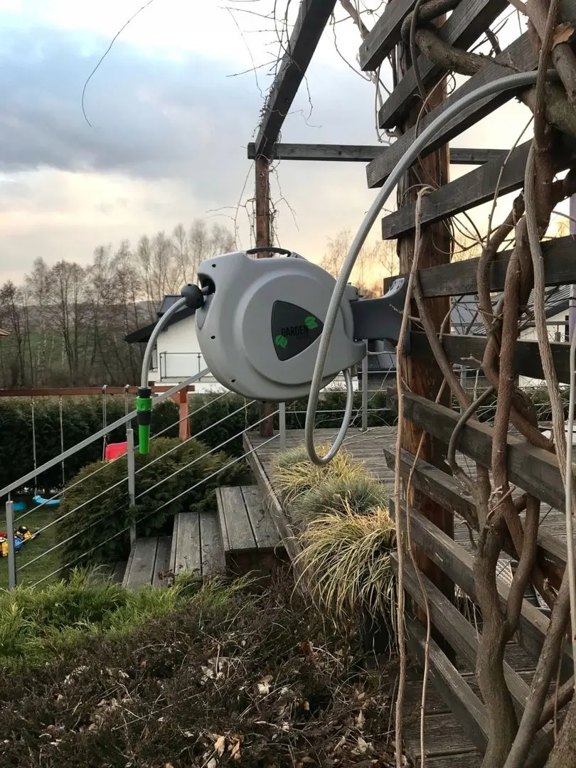 Катушка со шлангом GardenLine ZHO4202 (Grey) - 7