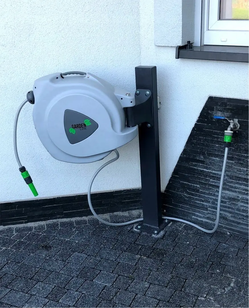 Катушка со шлангом GardenLine ZHO4202 (Grey) - 8