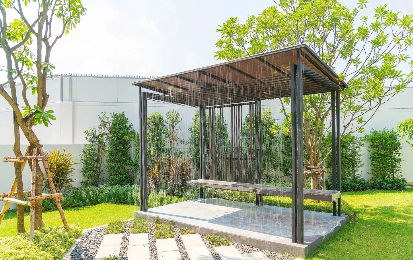 Водяная завеса для сада GardenLine RIG7722 (Black) - 2