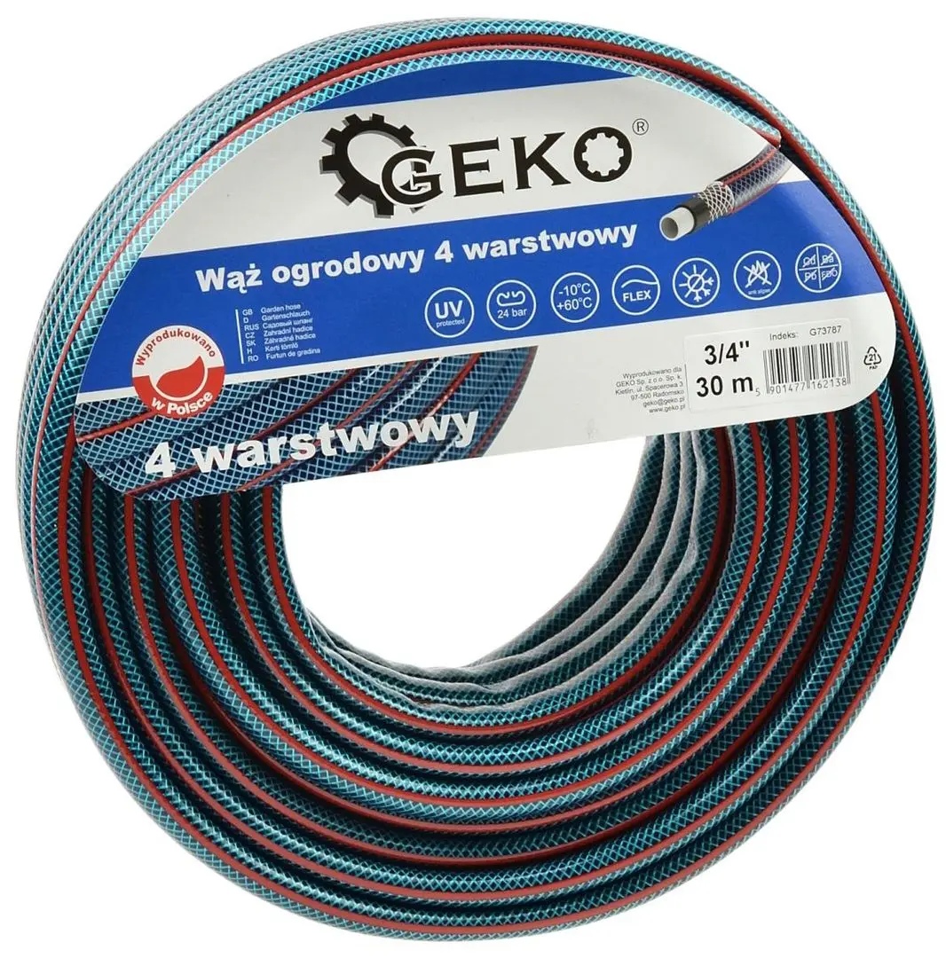 Furtun de irigare Geko G73787 30m (Black)