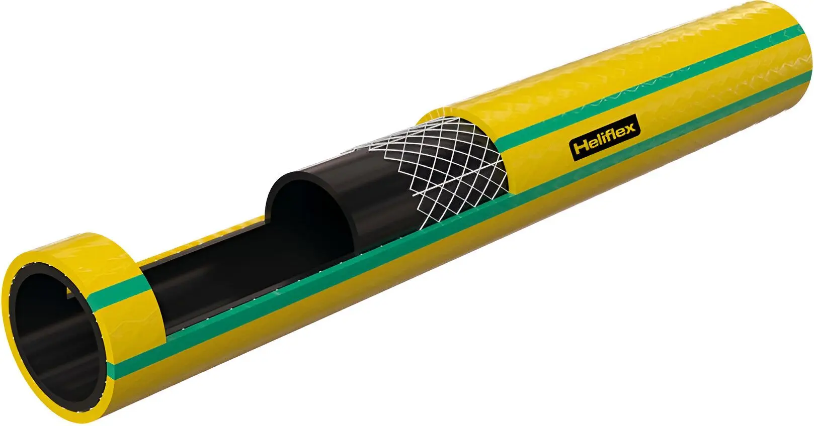 Садовый шланг Heliflex HidroFlex 80103 15mmx25m (Yellow) - 2