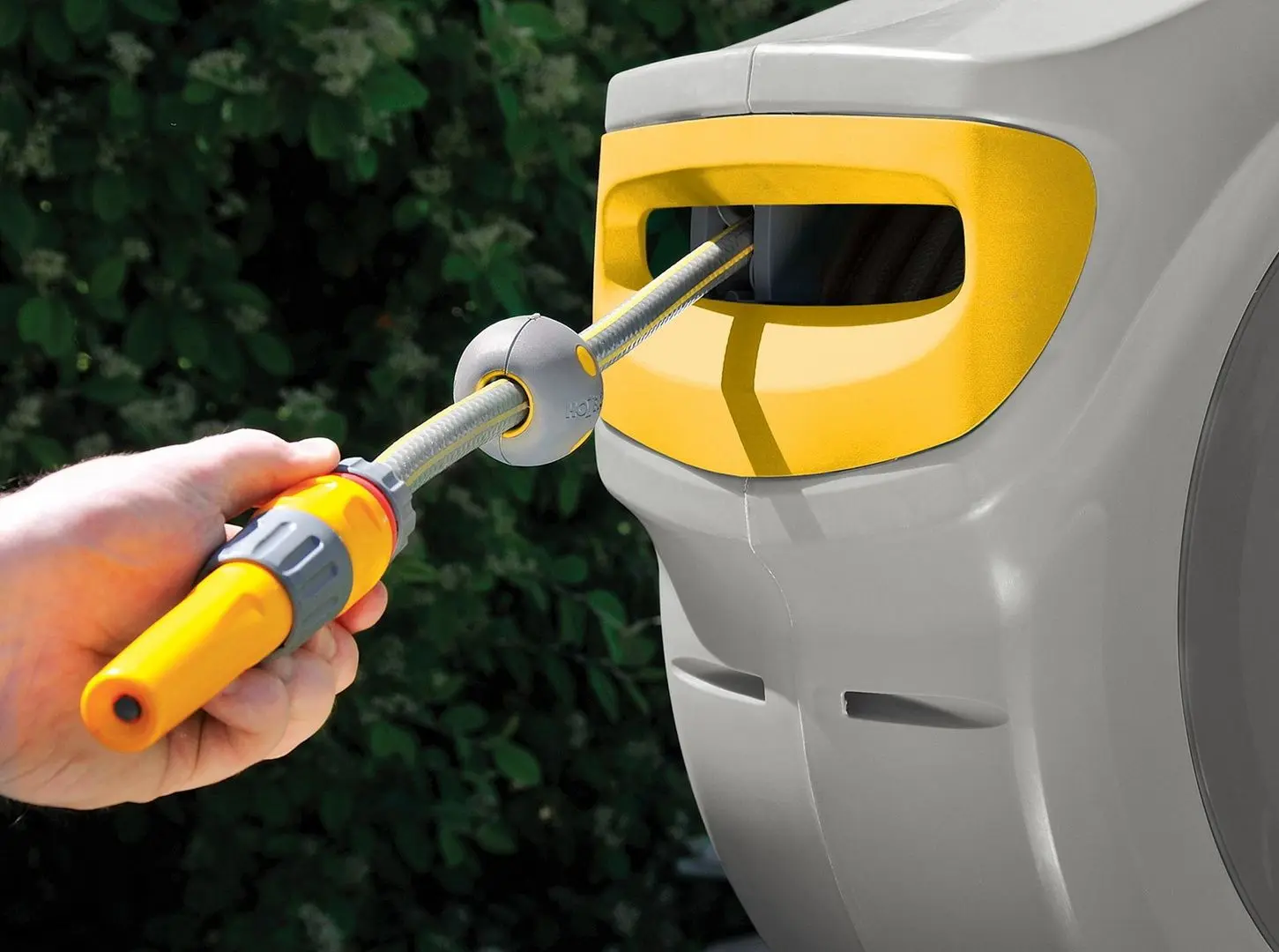 Катушка со шлангом Hozeloc 2403 30м (Grey/Yellow)