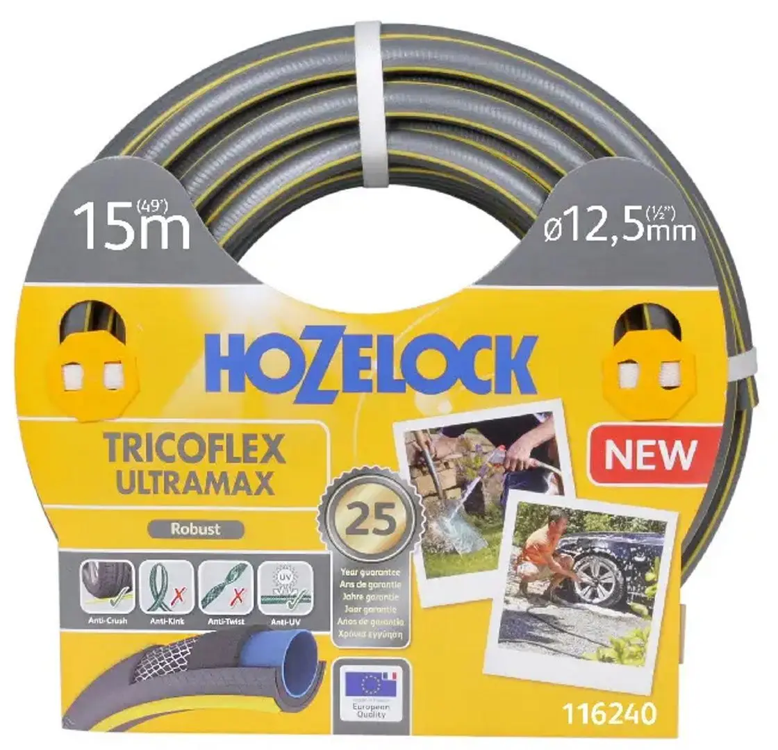 Furtun de irigare Hozelock Tricoflex Ultramax 1/2