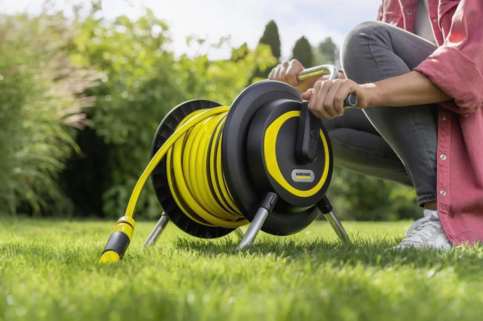 Катушка для шланга Karcher HR 4 2.645-373.0 (Black/Yellow)