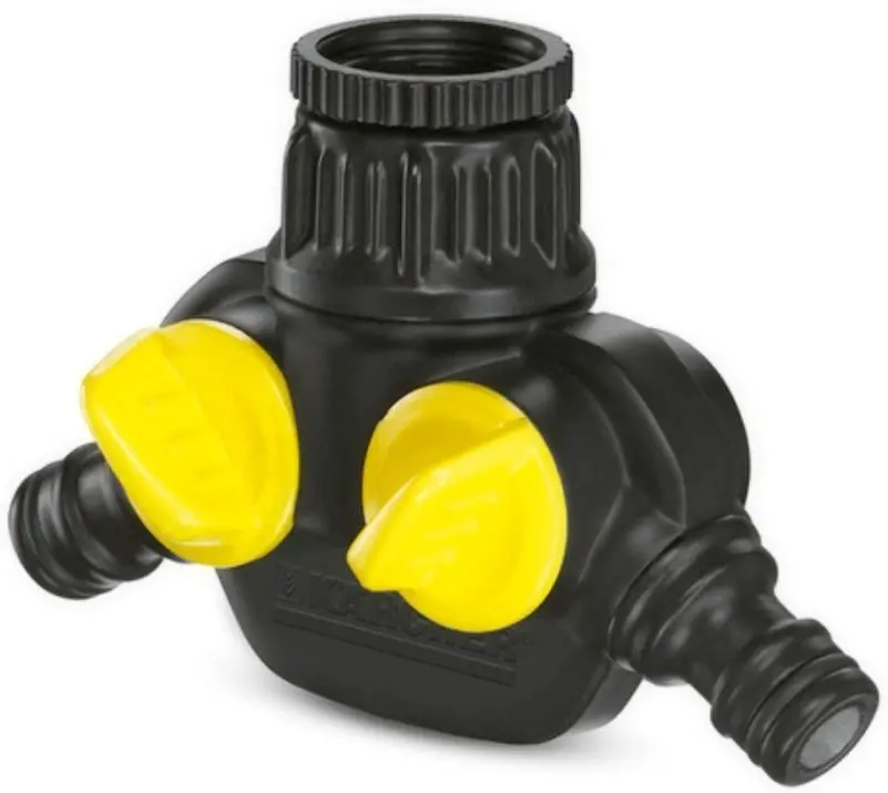 Разветвитель двухканальный для систем полива Karcher G3/4-G1/2
