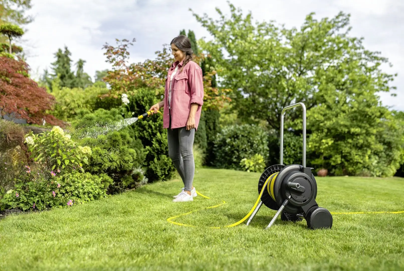 Carucior pentru furtun Karcher HT 2 2.645-361.0 (Black)