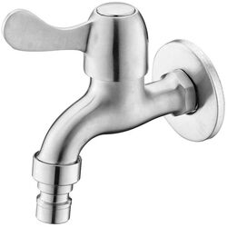 Кран для полива с ручкой Mixxus BIB-02 (Inox)