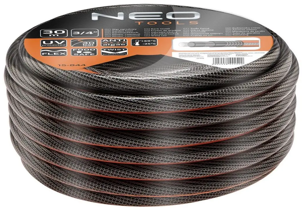 Furtun de gradina Neo Tools Professional 15-844 30m