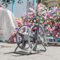 Suport pentru furtun Outsunny 84H-137V00LG (Grey) Thumb