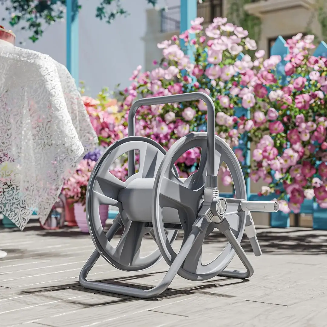 Suport pentru furtun Outsunny 84H-137V00LG (Grey)