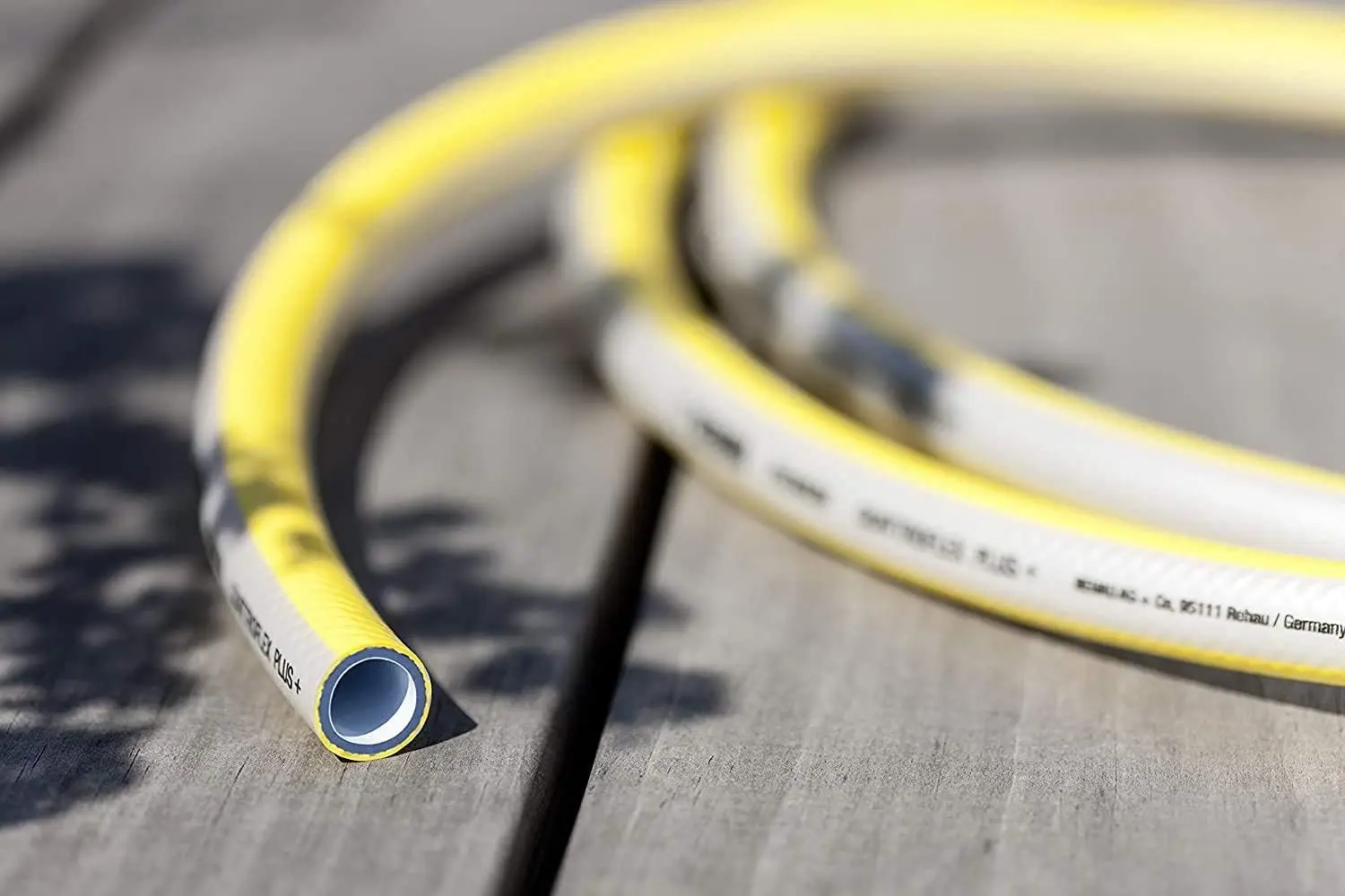 Шланг для полива Rehau Quattroflex Plus 1/2 20m (Yellow) - 4