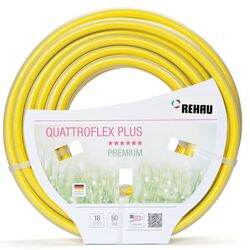 Шланг для полива Rehau Quattroflex Plus 5/8 25m (Yellow)
