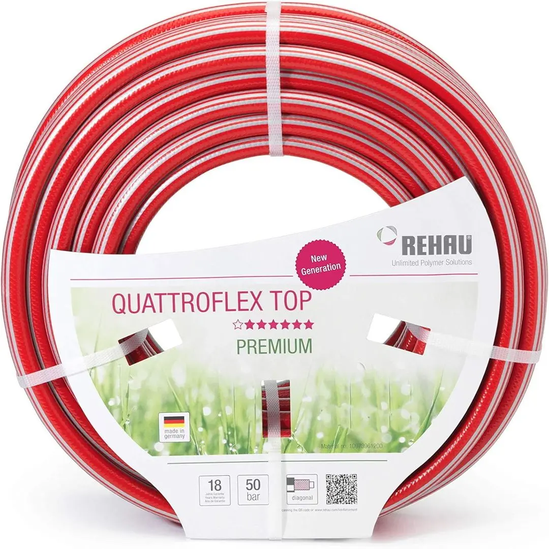 Шланг для полива Rehau Quattroflex Top 3/4 25m (Red)