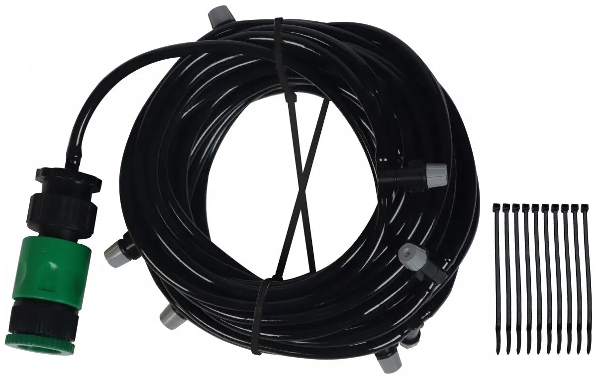 Perdea de apa pentru gradina Saska Garden 1050140 10m (Black)