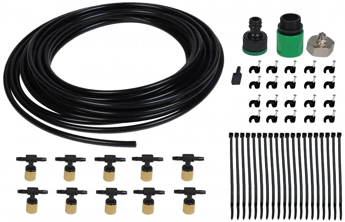 Водяная завеса для сада Saska Garden 1050157 10m (Black)