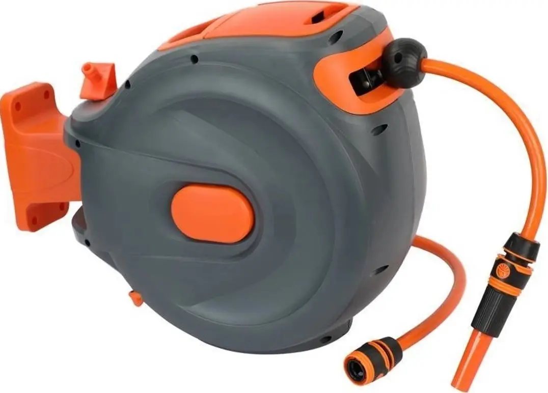 Tambur cu furtun Strend Pro 256873 1/2 30+2 m (Grey/Orange)