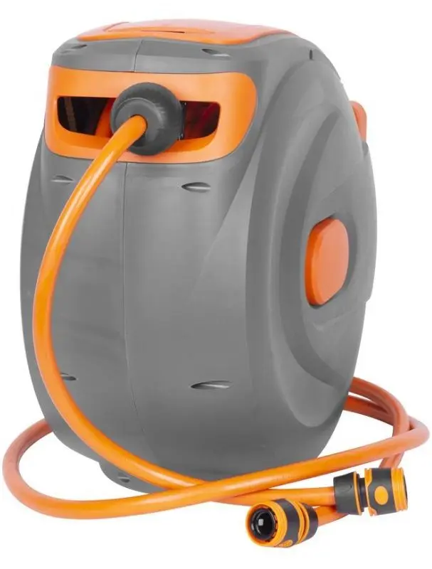 Tambur cu furtun Strend Pro 256873 1/2 30+2 m (Grey/Orange)