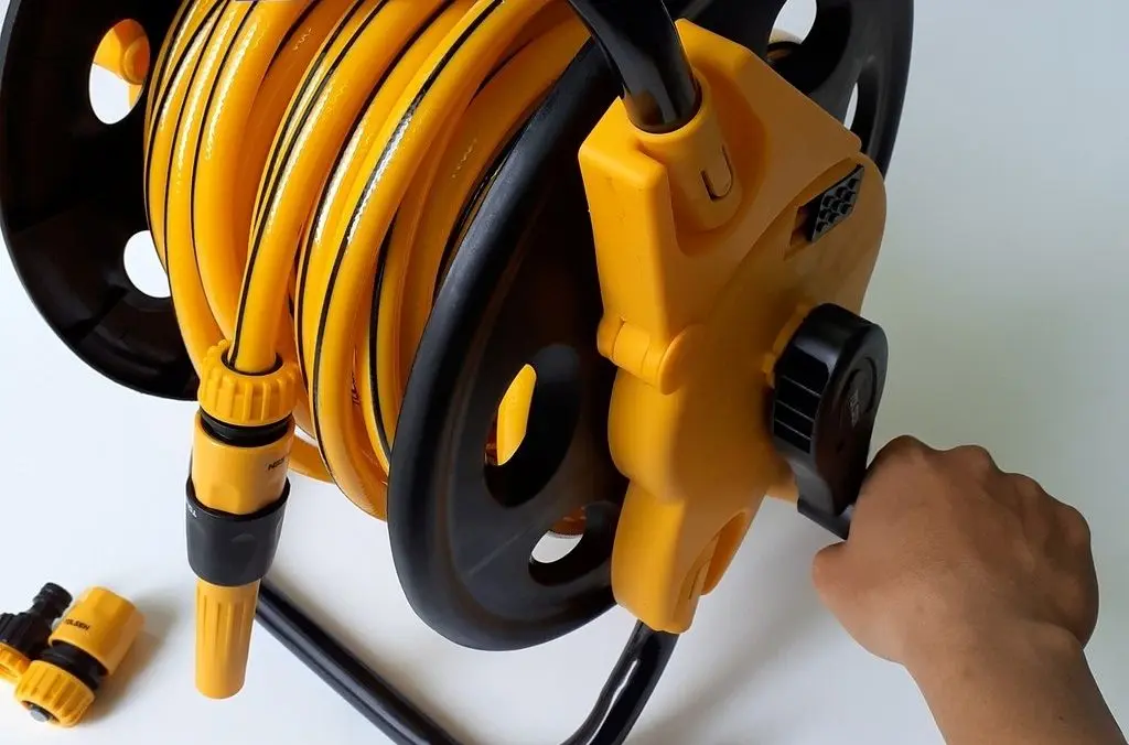 Катушка для шланга Tolsen 57221 (Yellow/Black) - 3