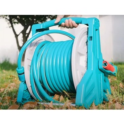 Tambur pentru furtun Total Tools THHR40122 (Turqoise/Grey) Thumb