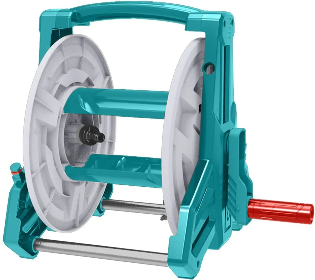 Tambur pentru furtun Total Tools THHR40122 (Turqoise/Grey)