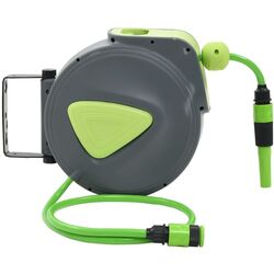 Катушка со шлангом VidaXL 143896 (Grey/Green) Thumb