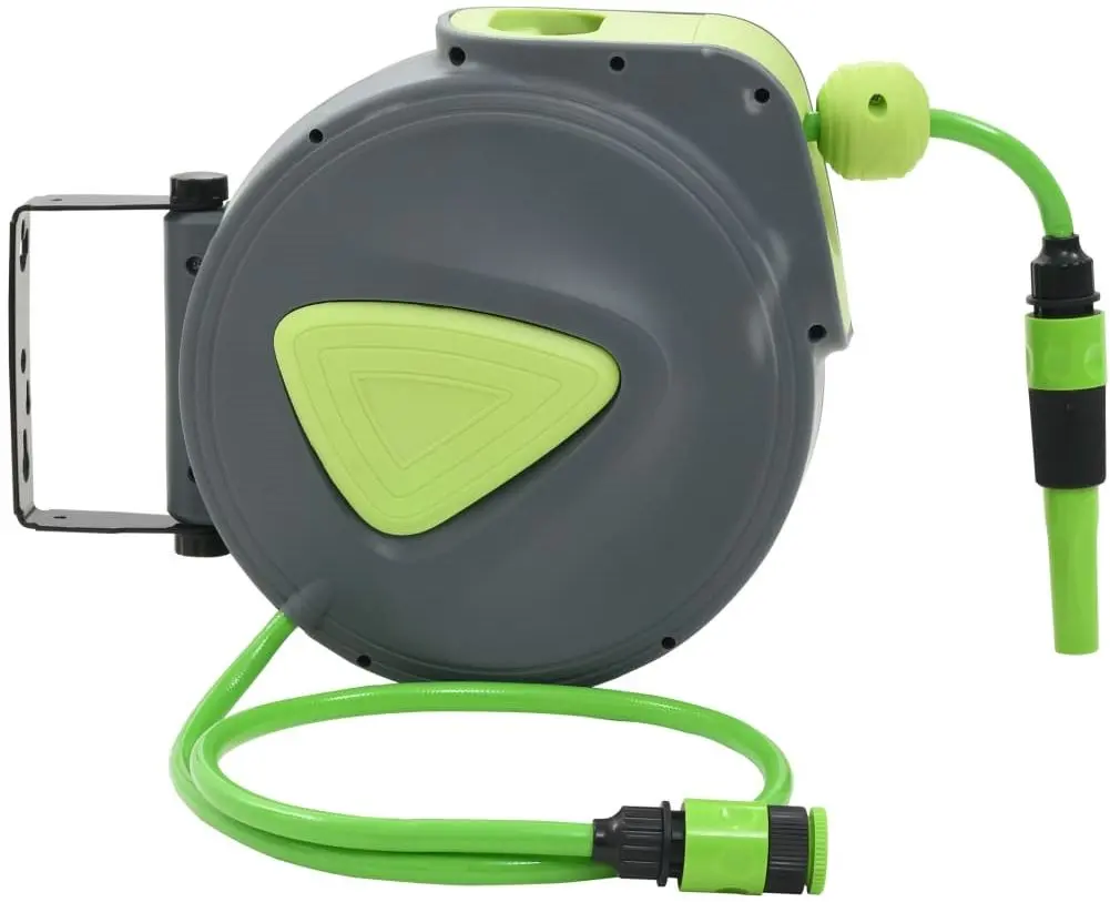 Катушка со шлангом VidaXL 143896 (Grey/Green) - 2