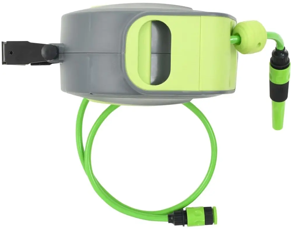 Катушка со шлангом VidaXL 143896 (Grey/Green) - 3