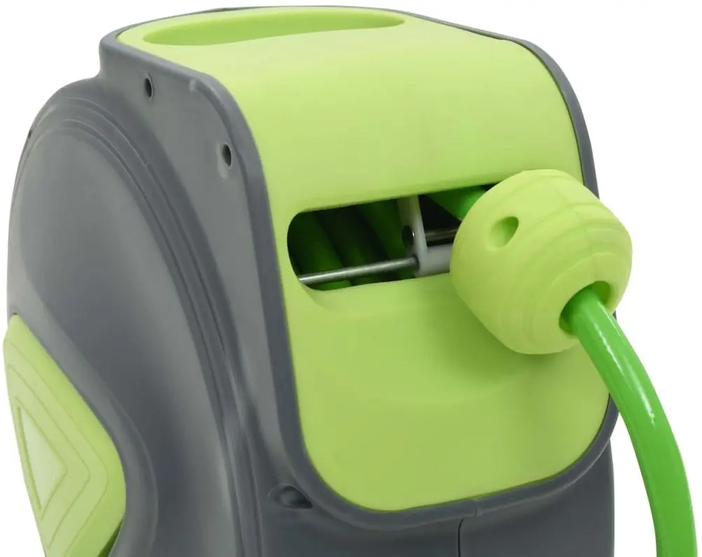 Катушка со шлангом VidaXL 143896 (Grey/Green) - 4