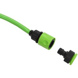 Tambur cu furtun VidaXL 143897 (Grey/Green) Thumb