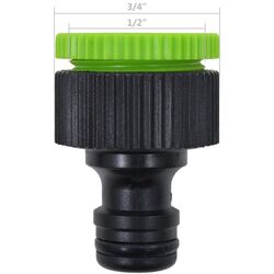 Tambur cu furtun VidaXL 143897 (Grey/Green) Thumb