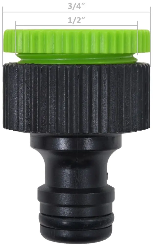 Tambur cu furtun VidaXL 143897 (Grey/Green)