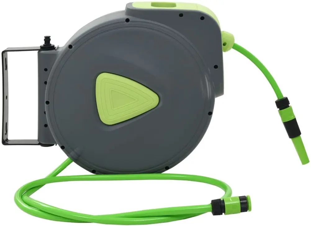 Катушка со шлангом VidaXL 143898 (Grey/Green) - 2
