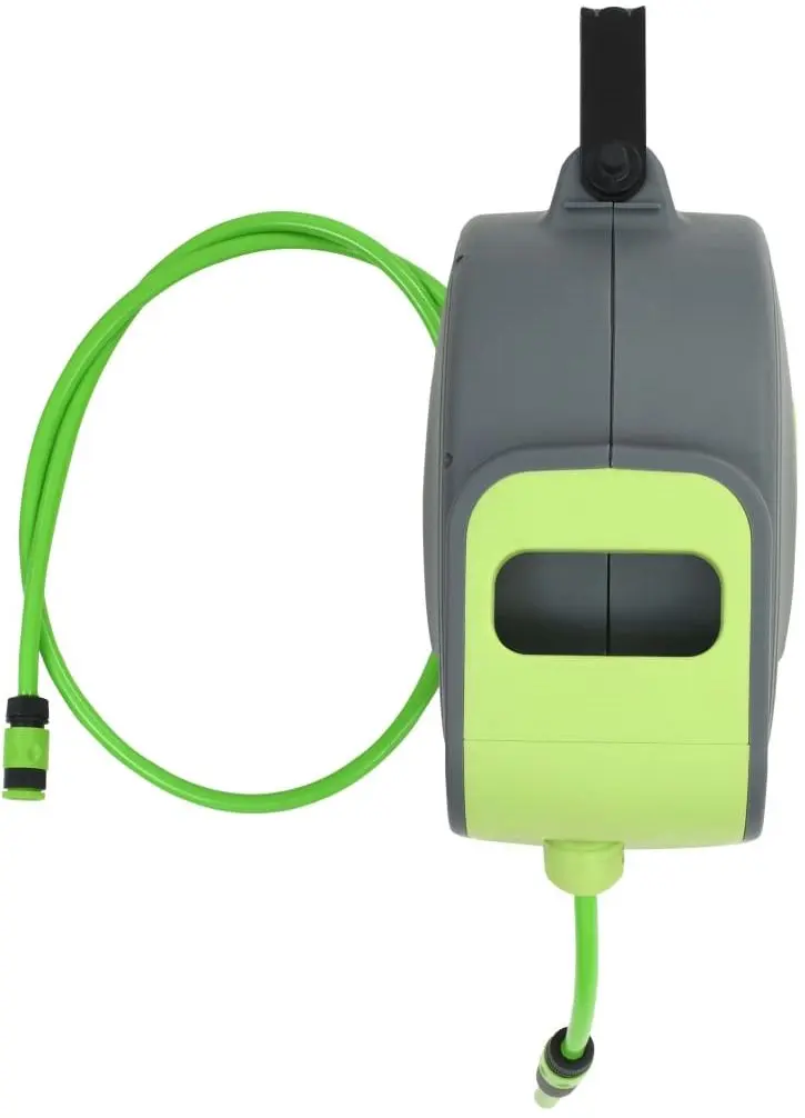 Катушка со шлангом VidaXL 143898 (Grey/Green) - 3