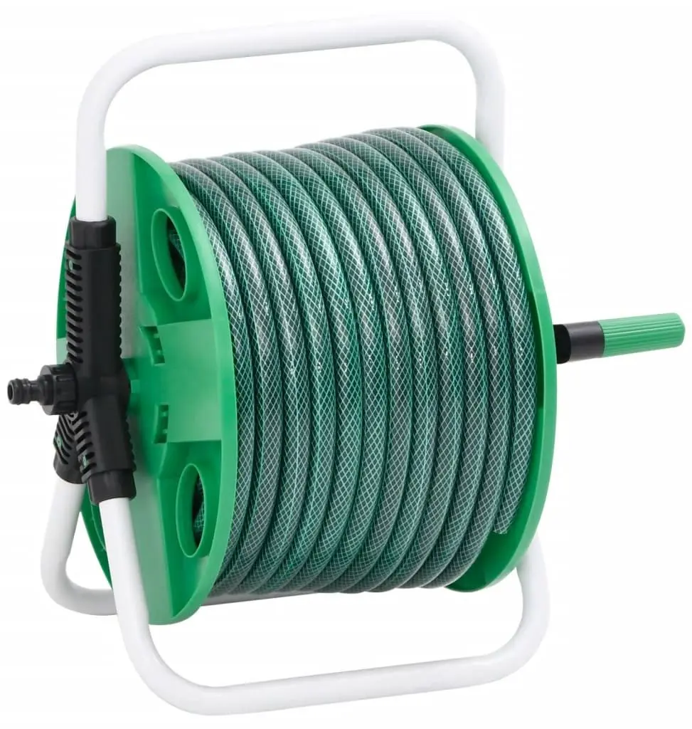 Катушка со шлангом VidaXL 3281513 (Green)