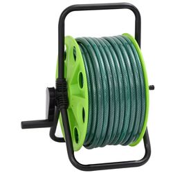 Tambur cu furtun VidaXL 3281520 (Green) Thumb